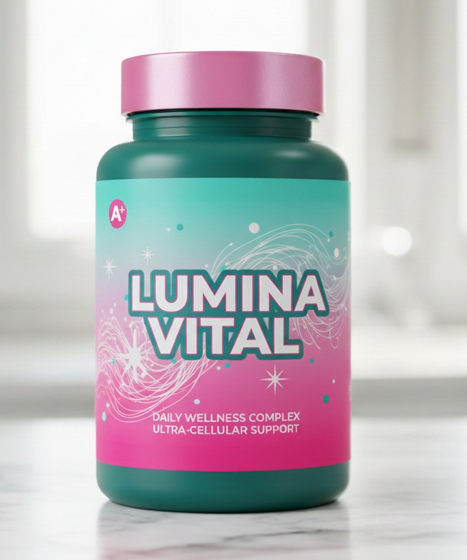 Lumina Vital nutritional supplement bottle